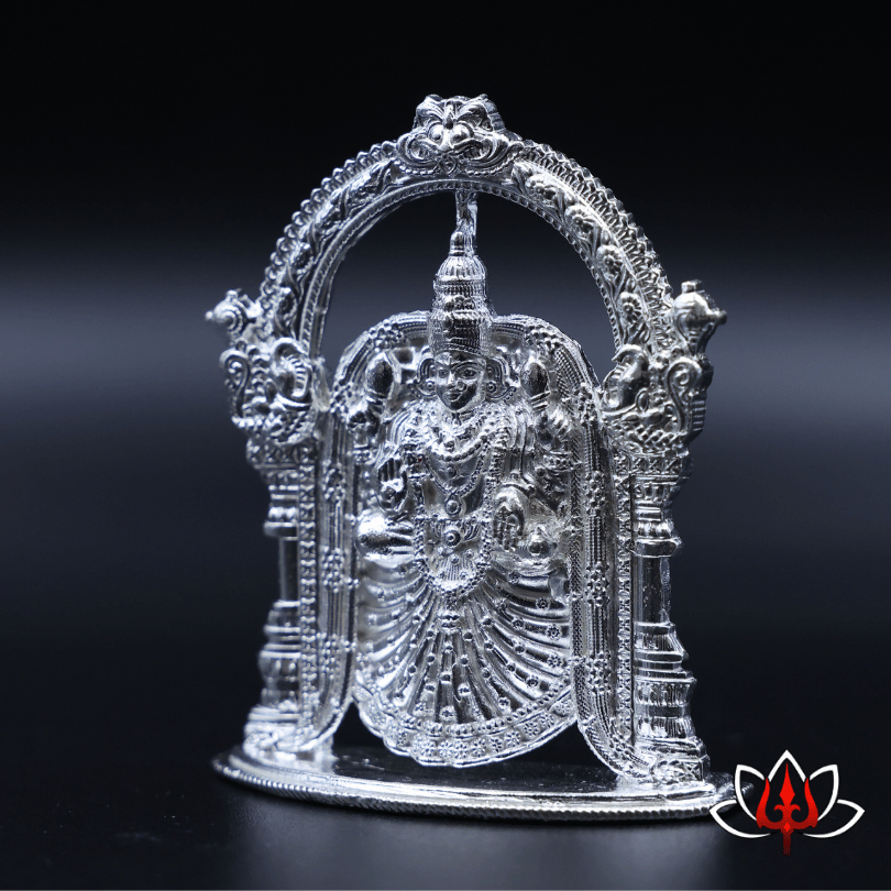 Exquisite Pure Silver Goddess Alivelu Manga Idol