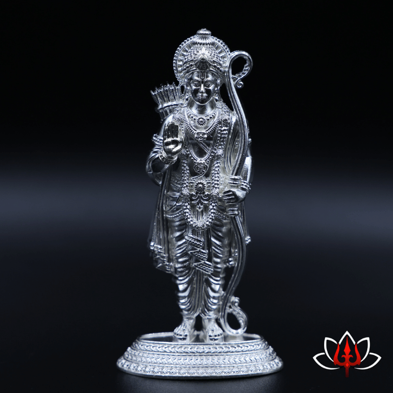Divine Pure Silver Lord Ram Idol