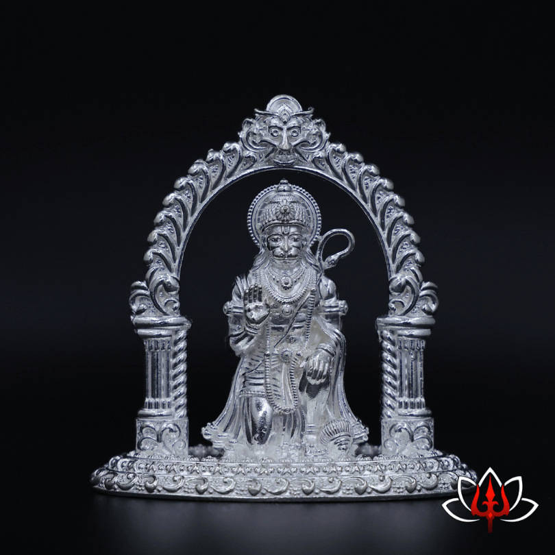 Exquisite Silver Hanuman Idol – Symbol of Strength and Devotion